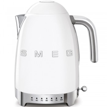 SMEG - Czajnik elektryczny z regulacją temperatury 1,7 l. , biały KLF04WHEU
