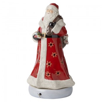 Villeroy & Boch - Lampion z pozytywką Święty Mikołaj - Christmas Toys Memory