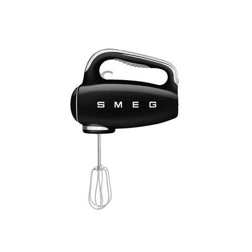 SMEG - Mikser ręczny czarny HMF01BLEU